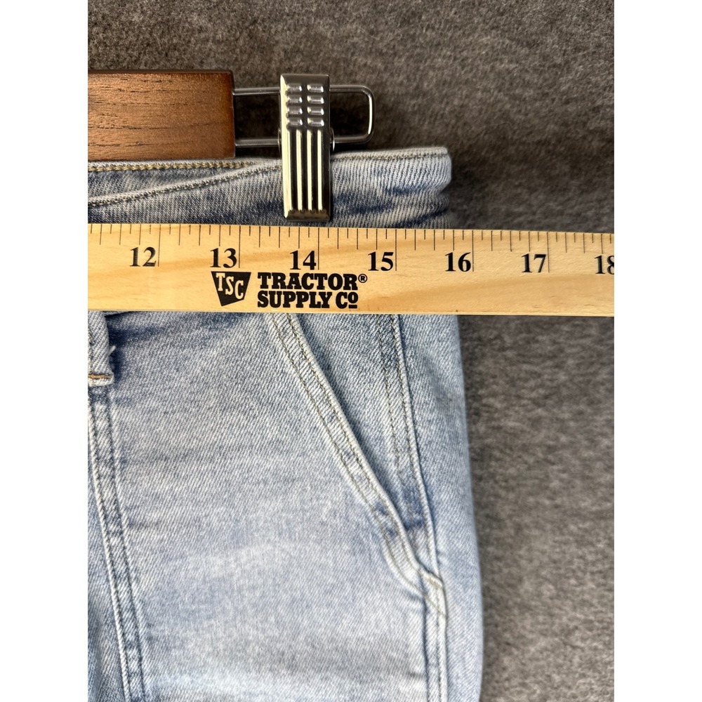 Judy Blue High Waist Vintage Double Cuffed Jogger Jeans Light Wash Size 30 Denim - Picture 8 of 14